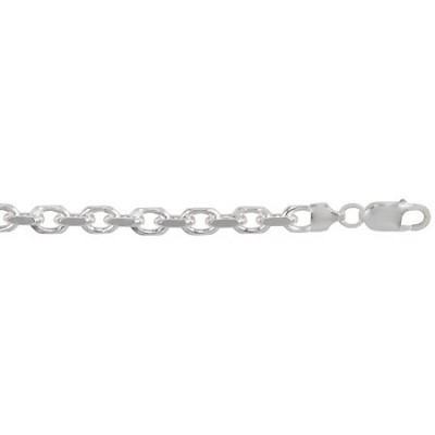 8.5mm Cable Chain, 8.5" - 24" Length, Sterling Silver